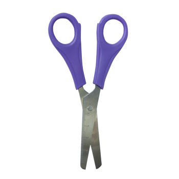 Ножницы детские для левши 132 мм Zibi ZB.5018-07 Фиолетовые