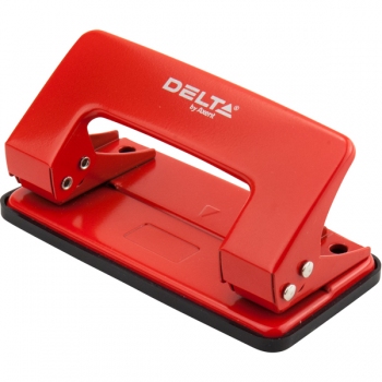Діркопробивач металевий на 10 листов Delta by Axent D3510-06 червоний