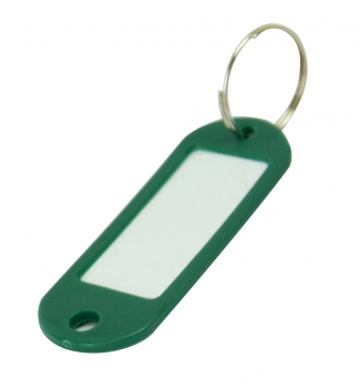 Брелоки для ключів  60 х 20 мм в зеленому кольорі JOBMAX Buromax ВМ.5473-99