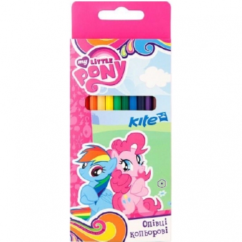 Олівці кольорові тригранні 12 кольорів My Little Pony Kite LP17-053