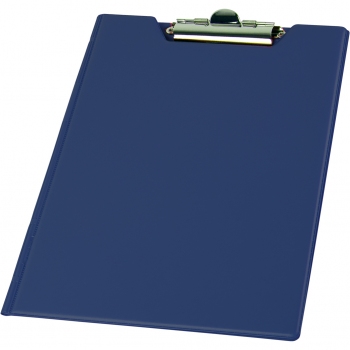Папка-планшет А4 клипборд PVC с прижимом, Panta Plast 0314-0003-02 темно-синий