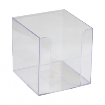 Куб пластиковый для бумаги 90x90x90 мм Delta by Axent D4005-27 прозрачный