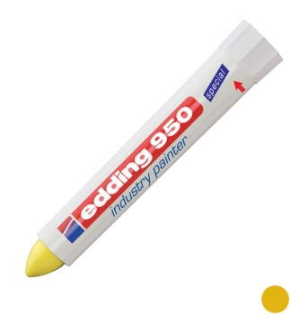Маркер Industry Painter marker, 10 мм, конусний письмовий вузол Edding e-950/05 жовтий