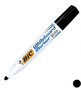 Маркер Velleda BIC 1701 для дошок, 1,5 мм, конусний письмовий вузол, чорний 1199170109