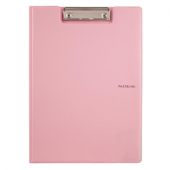 Папка-планшет А4 з металевим прижимом, Pastelini Axent 2514-10-a рожевий