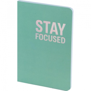 Записна книжка А5, 80 арк. в клітинку в твердій обкладинці Stay Focused Axent 8700-15-a