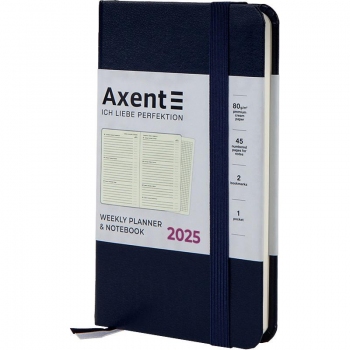 Щотижневик 2025 Pocket Strong, 90*150, AXENT 8508-25-02-a синій