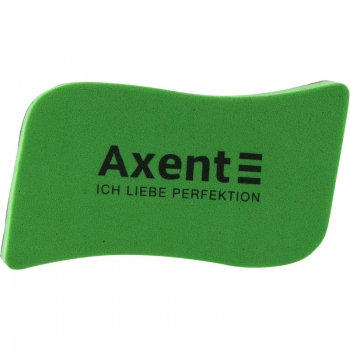 Губка магнитная для досок Wave, зеленая AXENT 9804-05-A