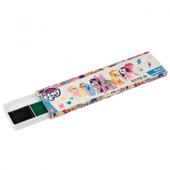 Фарби акварельні  в картонній упаковці, без пензлика,  6 кольорів, KITE LP19-040