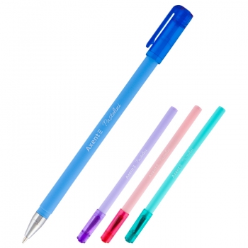 Ручка шариковая 0,7 мм, Pastelini Axent ab1083-02-a синяя