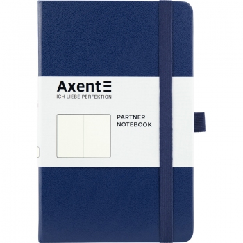 Записна книжка Partner А5-(125х195мм) на 96 арк. нелінований, синя Axent 8307-02-a