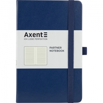 Записна книжка Partner А5-(125х195мм) на 96 арк. лінія, синя Axent 8308-02-a