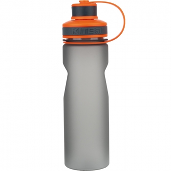 Бутилочка для води, 700 мл, сіро-помаранчева Kite k21-398-01