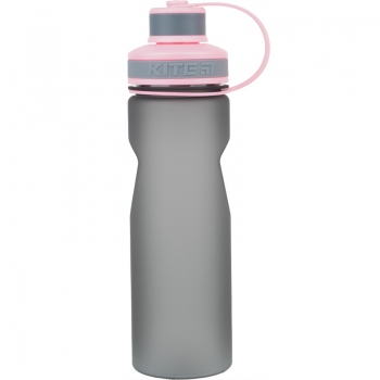 Бутылочка для воды, 700 мл, серо-розовая Kite k21-398-03