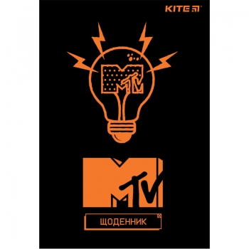 Щоденник шкільний KITE mtv20-283 м`яка палітурка, PU, MTV