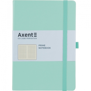 Записна книжка Partner Prime А5 (145х210мм) на 96 арк. кремовий блок в клітинку Axent 8305-44-a м'ятна