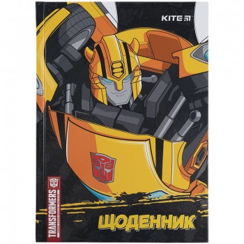 Щоденник шкільний KITE tf21-262-1 тверда палітурка Transformers-1