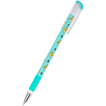 Ручка кулькова 0,5 мм Bananas Kite k21-032-04 синій