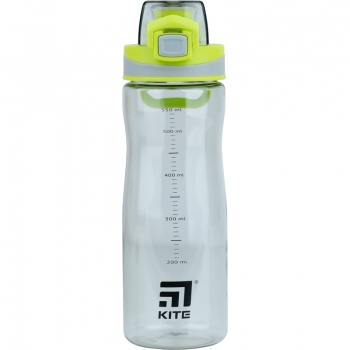 Бутылочка для воды, 650 мл, серо-зеленая Kite k21-395-03