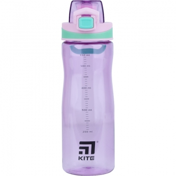 Бутылочка для воды, 650 мл, фиолетовая Kite k21-395-04