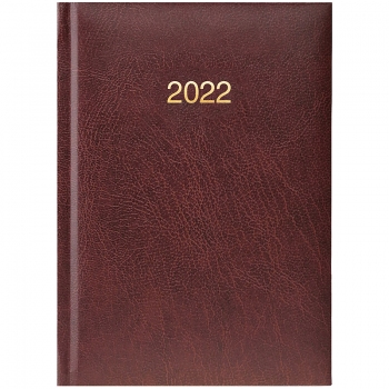 Ежедневник датированный BRUNNEN 2022 карманный Miradur бордовый 73-736 60 292
