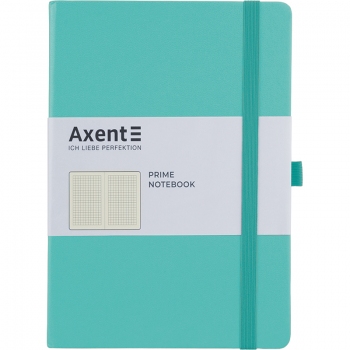 Записна книжка Partner Prime А5 (145х210мм) на 96 арк. кремовий блок в клітинку Axent 8305-16-a бірюзова