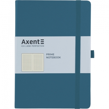 Записна книжка Partner Prime А5 (145х210мм) на 96 арк. кремовий блок в клітинку Axent 8305-47-a індиго