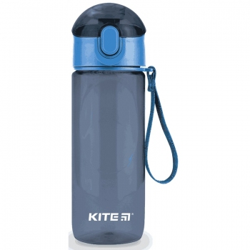 Бутилочка для води, 530 мл, синя Kite k22-400-02