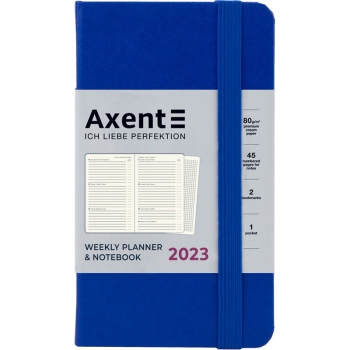 Щотижневик 2023 Pocket Strong, 90*150, Axent 8508-23-38-a класичний синій