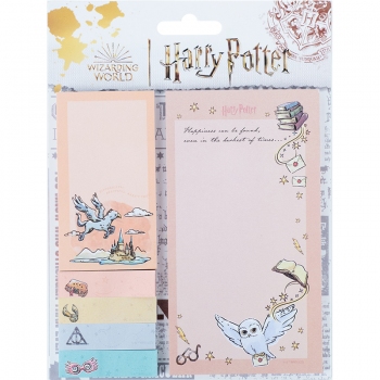 Блок паперу з клейким шаром комплект Harry Potter Kite hp23-299