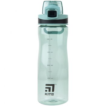 Пляшечка для води, 650 мл, Kite k23-395-4 темно-зелена