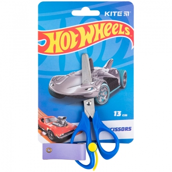 Ножиці дитячі з пружиною, 13 см Hot Wheels Kite hw23-129