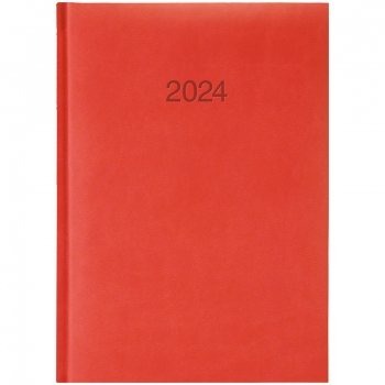 Щоденник 2024 кишеньковий Torino BRUNNEN 73-736 38 244 сліпе тиснення  кораловий