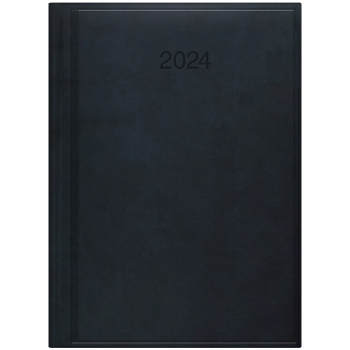 Щоденник 2024 Стандарт Torino BRUNNEN 73-795 38 384 сліпе тиснення  темно-синій