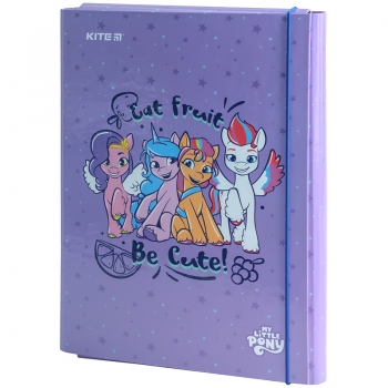 Папка для праці на гумках формат А4+, Little Pony Kite lp23-213