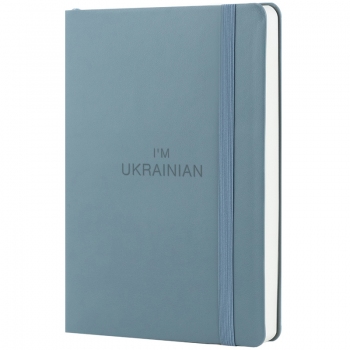 Щоденник 2024 Partner Soft 145*210, AXENT 8820-24-02-8-a Earth Colors Ukrainian синій