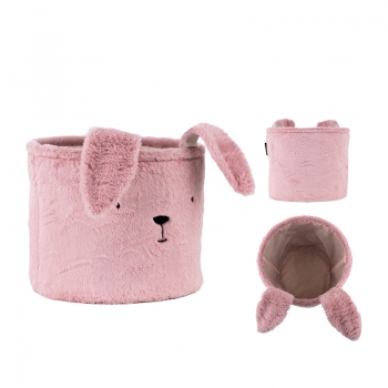 Кошик для зберігання 3100 Lovely Rabbit 30х25 см, плюшевий Kite k24-3100m-1 Кошик для зберігання 3100 Lovely Rabbit 30х25 см, плюшевий Kite k24-3100m-1