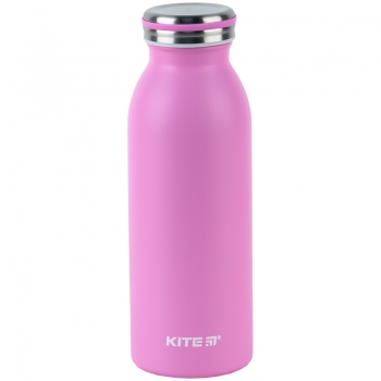 Термос 450 мл, рожевий Kite k24-1208-2