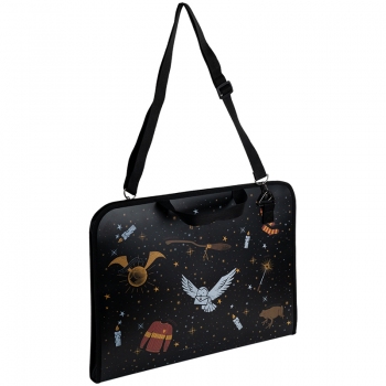 Портфель на блискавці  з ручками на одне відділення A3+, Harry Potter Kite hp24-411
