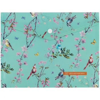 Папка на кнопці А5+ OS Spring Axent 1496-33-a