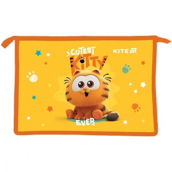 Папка на блискавці  A4+, Garfield Kite gf25-428