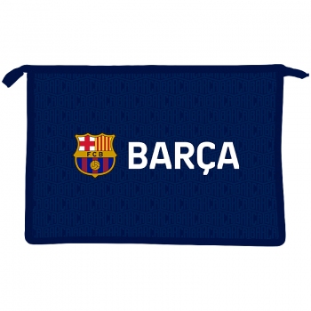 Папка на блискавці  A4+, FC Barcelona Kite bc25-428