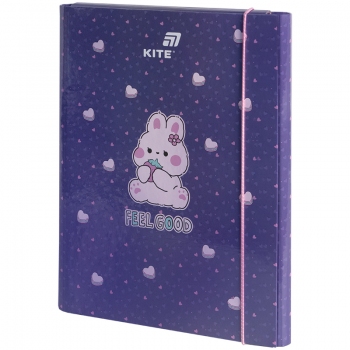 Папка для праці на гумках формат А4+, Feel Good Kite k25-213-1