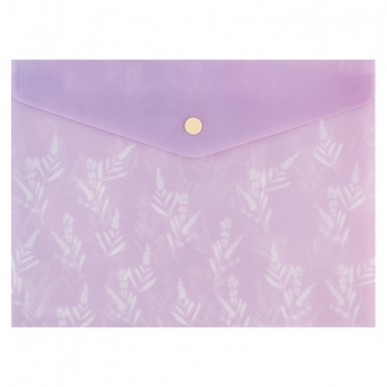 Папка на кнопці А5+ Lavender-3 Axent 1496-38-a