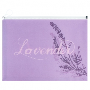 Папка на блискавці zip-lock А4+ Lavender-1 Axent 1497-36-a