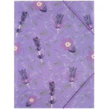 Папка на гумках А4+ Lavender-4 Axent 1509-39-a