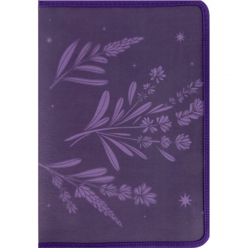 Папка об'ємна на блискавці А4+ Lavender-1 Axent 1804-36-a