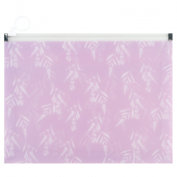 Папка на блискавці zip-lock А5+ Lavender-3 Axent 1498-38-a