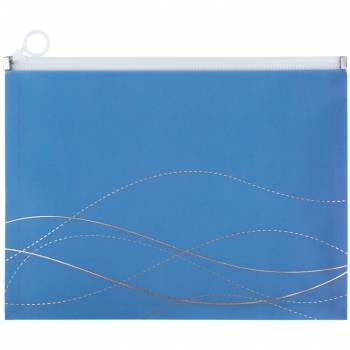 Папка на блискавці zip-lock, А4 Waves-2 Axent 1497-41-a