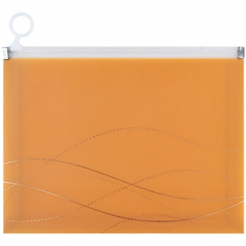 Папка на блискавці zip-lock, А5+ Waves-1 Axent 1498-40-a